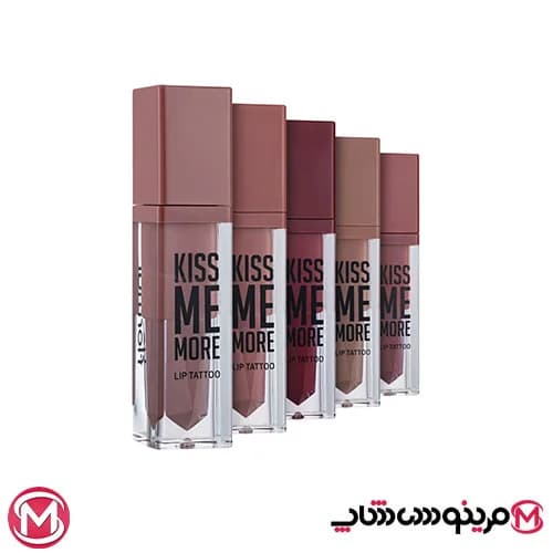 رژ لب مایع مات فلورمار Kiss Me More Lip Tattoo شماره 010 رنگ Choco — تصویر ۸
