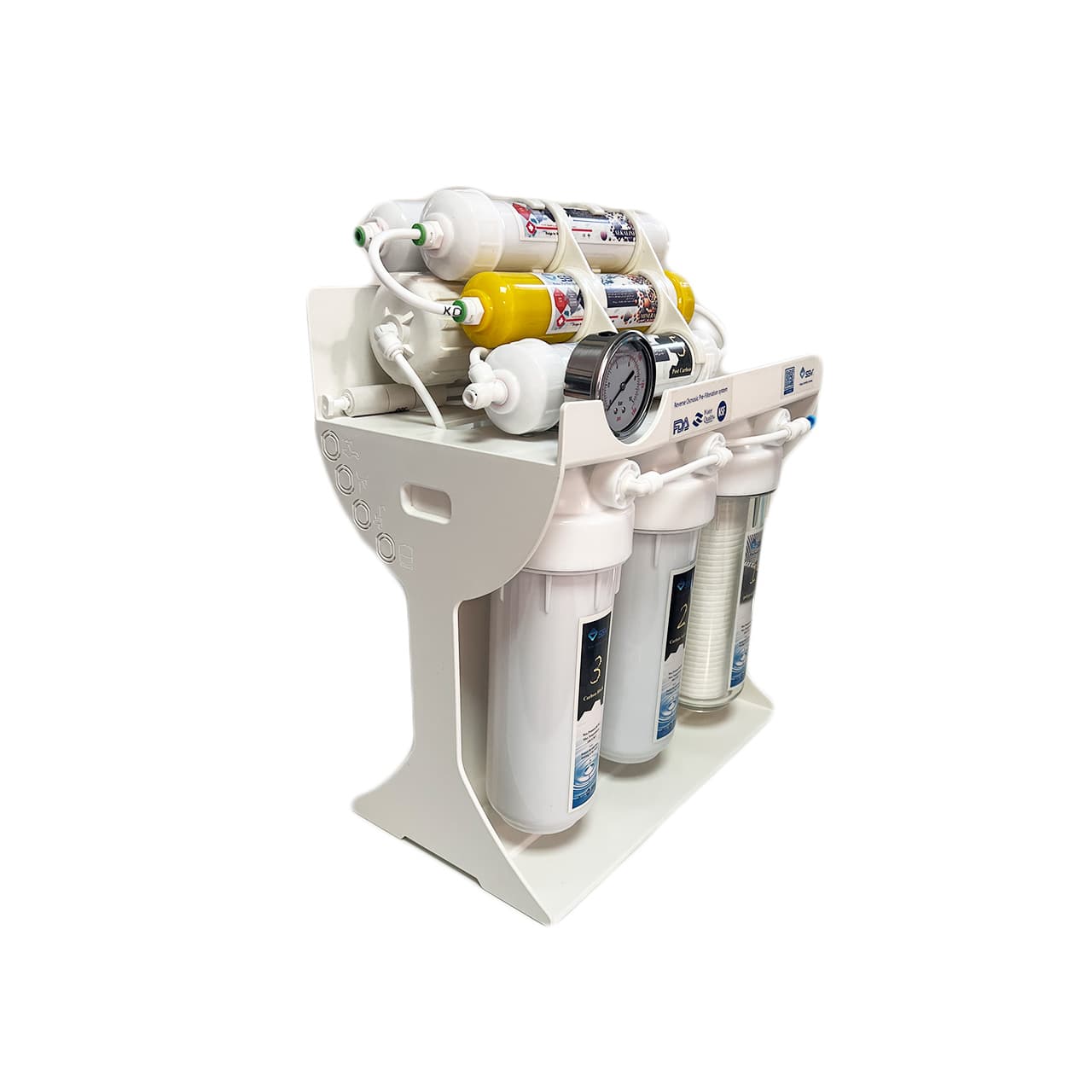 دستگاه تصفیه آب خانگی UltraPro X800 (شیربرداشت تک ) + پک3عددی فیلتر(1.2.3) — تصویر ۲