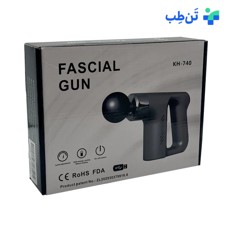 ماساژور تفنگی fascial gun kh-740 — تصویر ۸