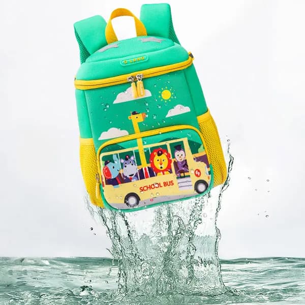 کیف کوله پشتی بچگانه اتوبوسی اولنگ 6104 — تصویر ۳