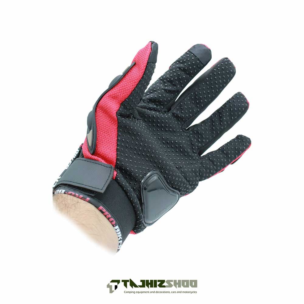 دستکش ضربه گیردار موتورسواری pro biker — تصویر ۶
