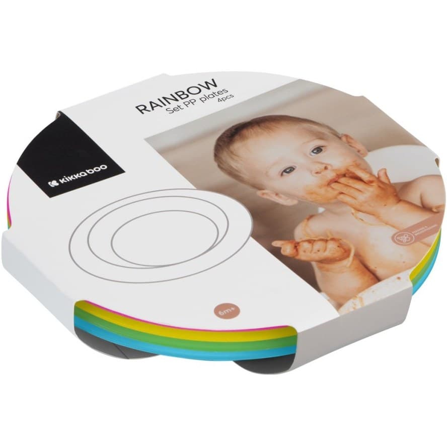 ظرف غذاخوری 4 عددی کیکابو مدل RAINBOW کد 22600858