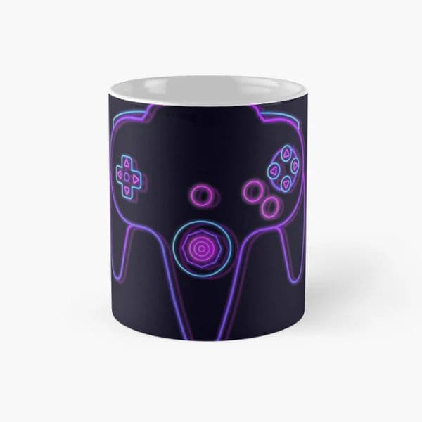 ماگ گیمینگ طرح Neon Controller N64