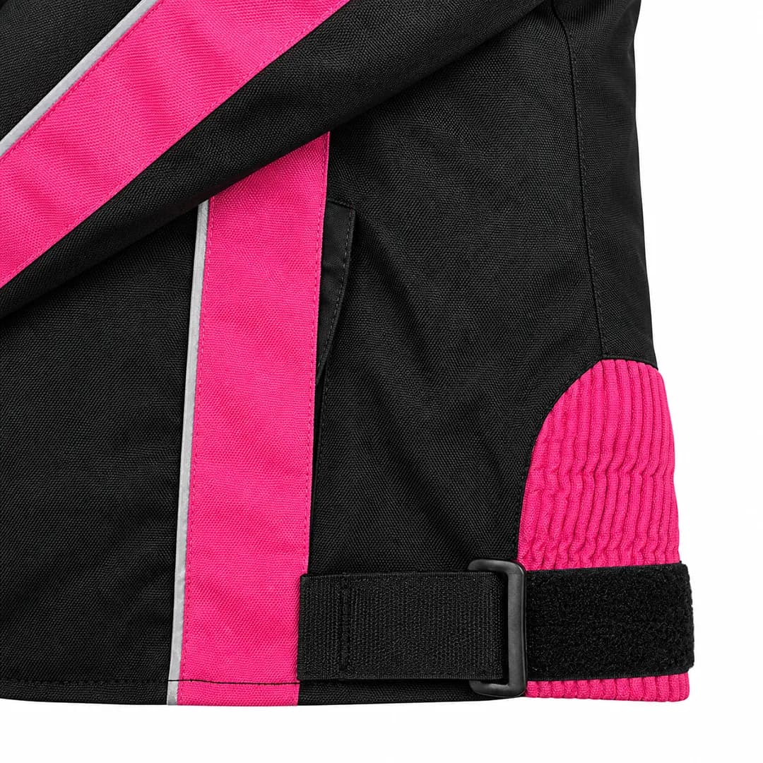 کاپشن چهار فصل پد فکت بایکو مدل PINK BLACK — تصویر ۴