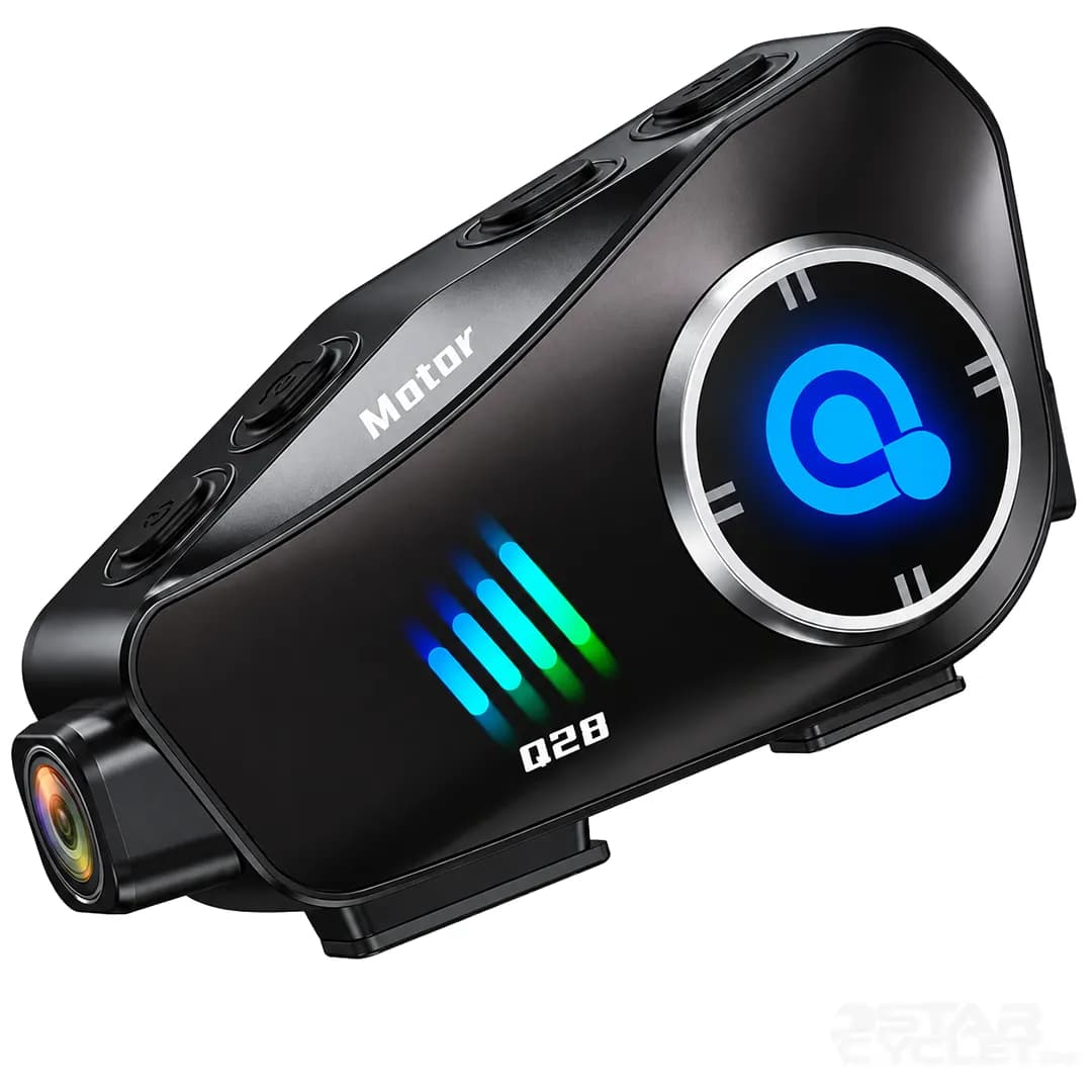 بلوتوث کلاه کاسکت دوربین دار MOTOR مدل Q28 2X — تصویر ۲