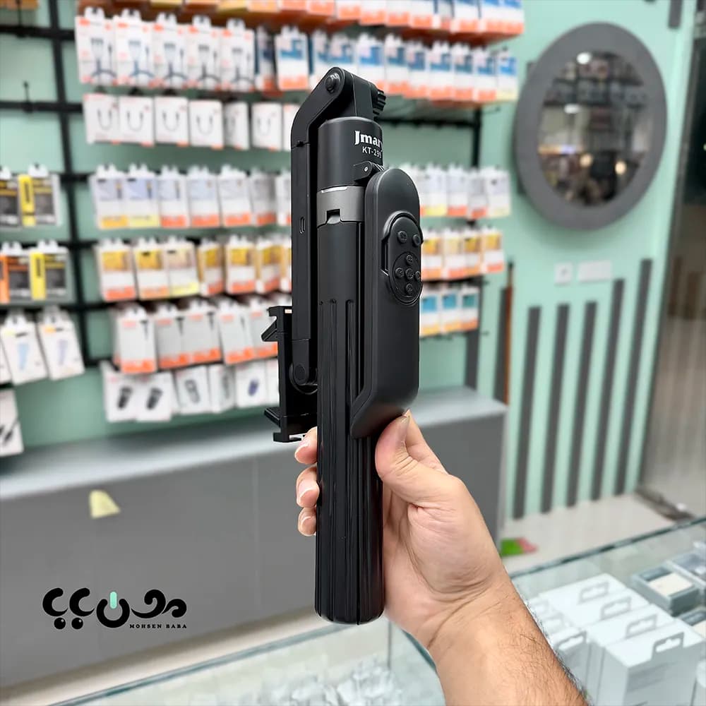 سه پایه و مونوپاد هوشمند جیماری KT-299 — تصویر ۶
