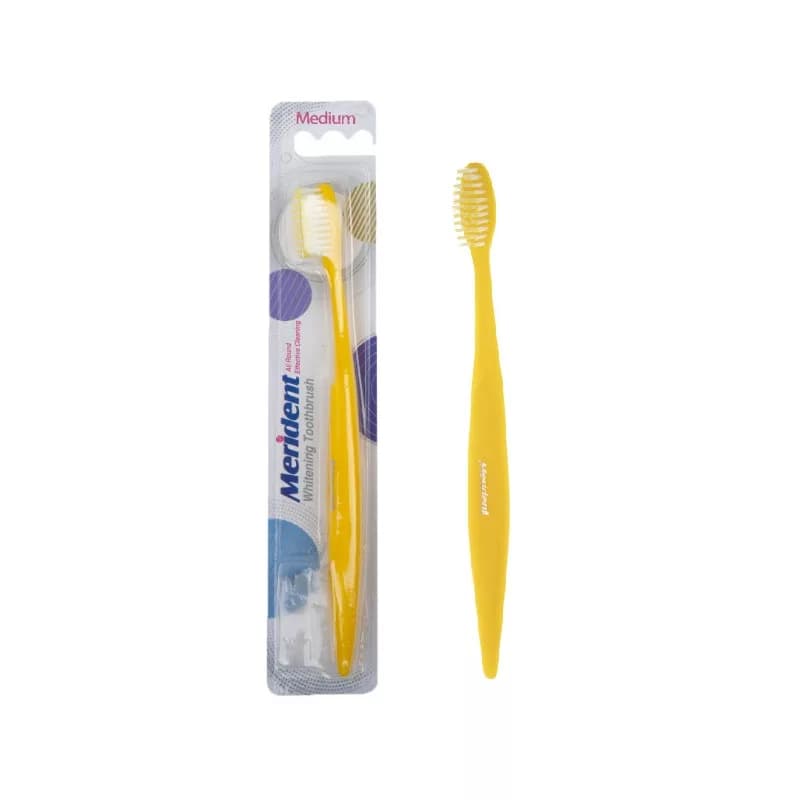 مسواک مریدنت مدل Whitening با برس متوسط بسته 2 عددی به همراه مسواک مریدنت با برس خیلی نرم بسته 2 عددی — تصویر ۳