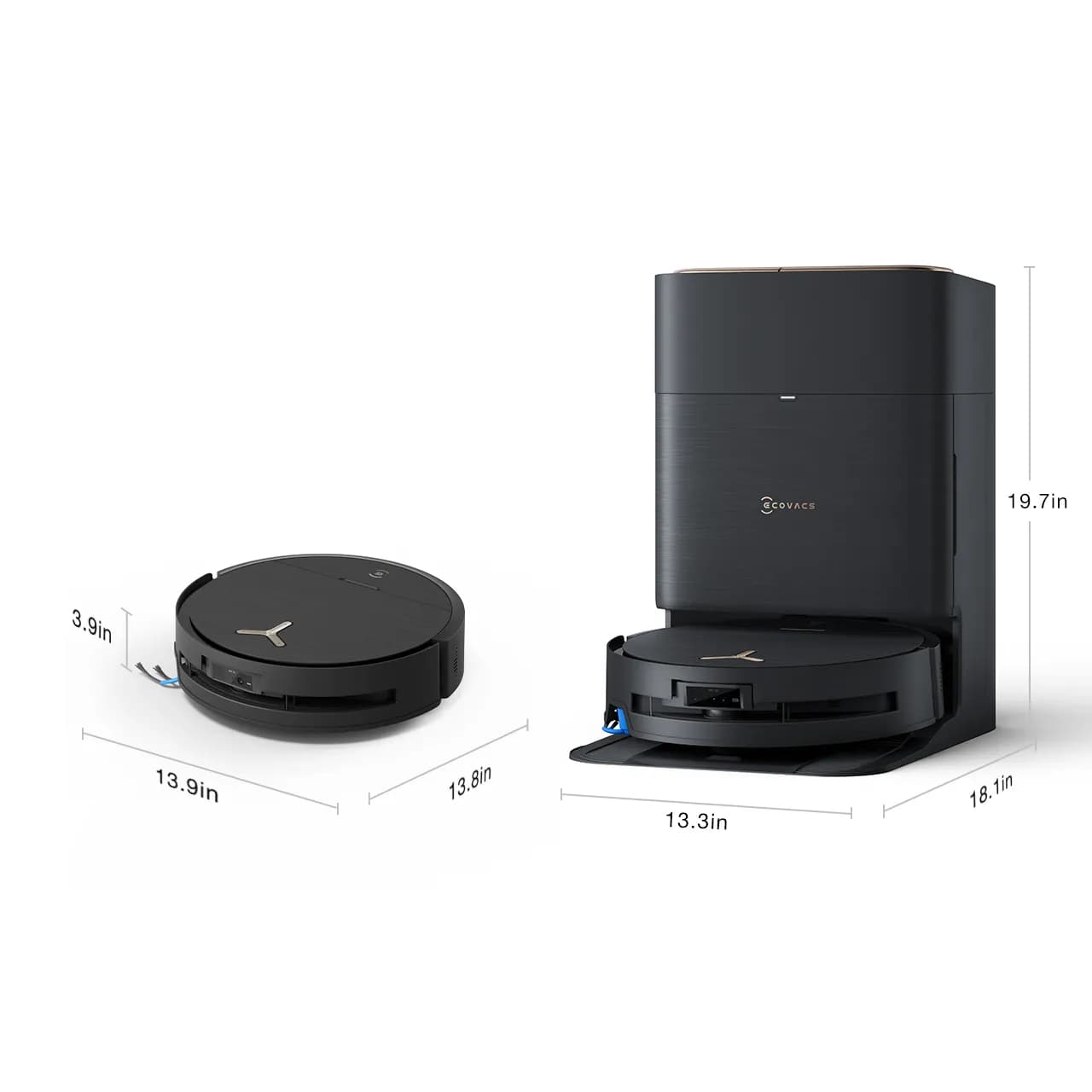 جاروبرقی رباتیک اکووکس مدل Ecovacs Deebot X9 pro omni — تصویر ۲
