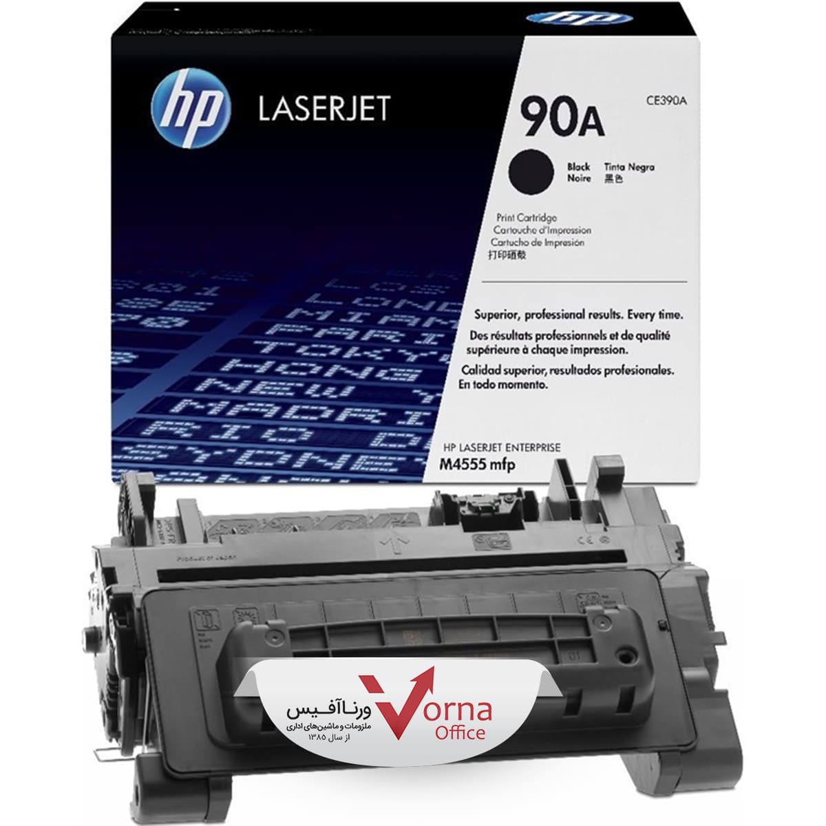 کارتریج لیزری مشکی HP کد 90a — تصویر ۲