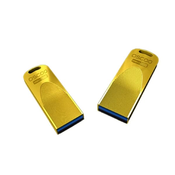 OSCOO K003 Gemini USB3.0 Flash Memory – 32GB طلایی — تصویر ۲