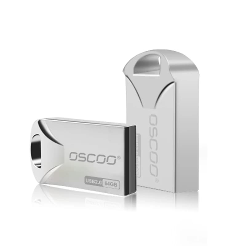 OSCOO 052U-2 USB2.0 Flash Memory-64GB نقره ای (گارانتی پاسارگاد) — تصویر ۲