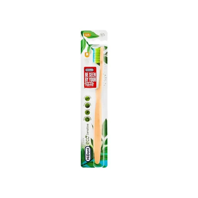 مسواک هایدنت مدل اکو سنسیتیو کد 961 با برس نرم — تصویر ۲