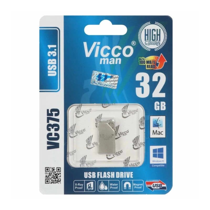 فلش مموری Vicco VC375S USB 3.1 – 32GB(گارانتی نوین رایانه سگال)