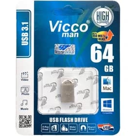 فلش مموری Vicco VC376 USB 3.1 – 64GB(گارانتی نوین رایانه سگال)