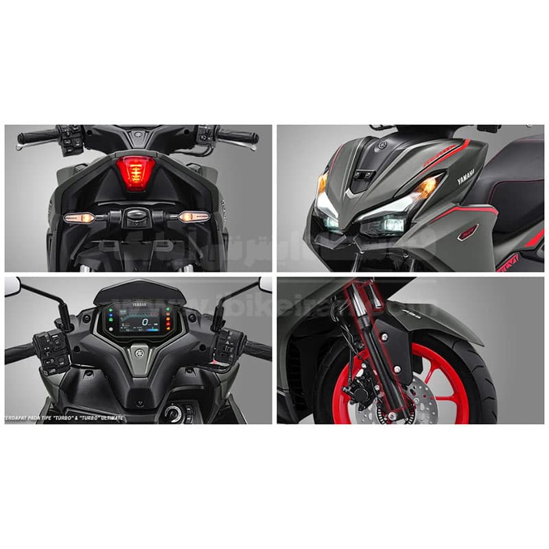 موتورسیکلت یاماها ایروکس آلفا (Yamaha Aerox Alpha) — تصویر ۴