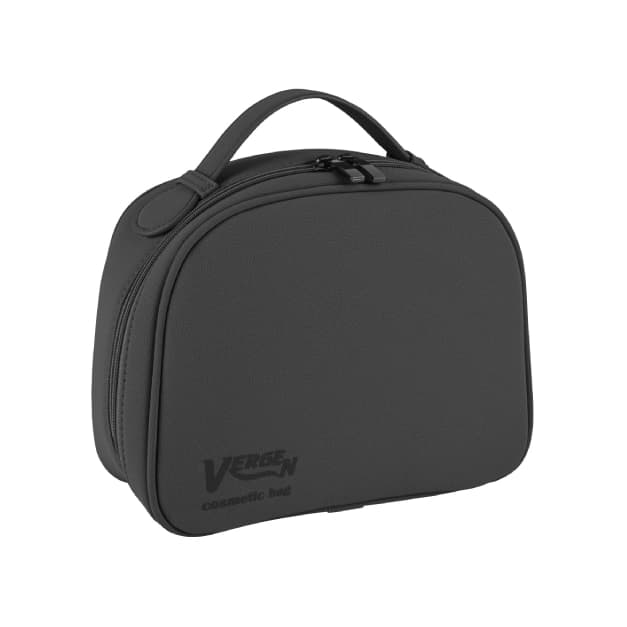 کیف آرایش طوسی تیره با کد CB001 برند vergen