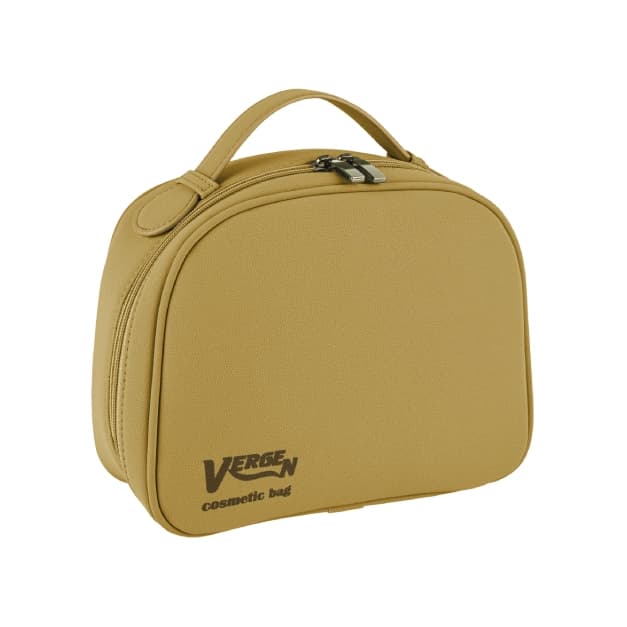 کیف آرایش کاراملی با کد CB001 برند vergen