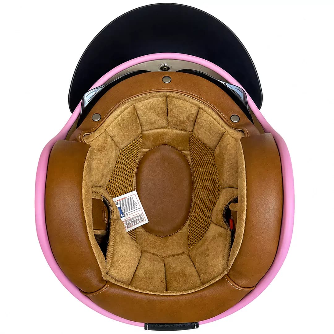 کلاه کاسکت وسپایی ردلاین مدل BRIGHT CREAM HELMET 936-17 — تصویر ۶