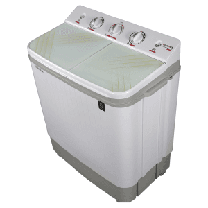 مینی واش دوقلو سیلور لوکس 3.5 کیلو درب شیشهای مدل SLW4500TG — تصویر ۲