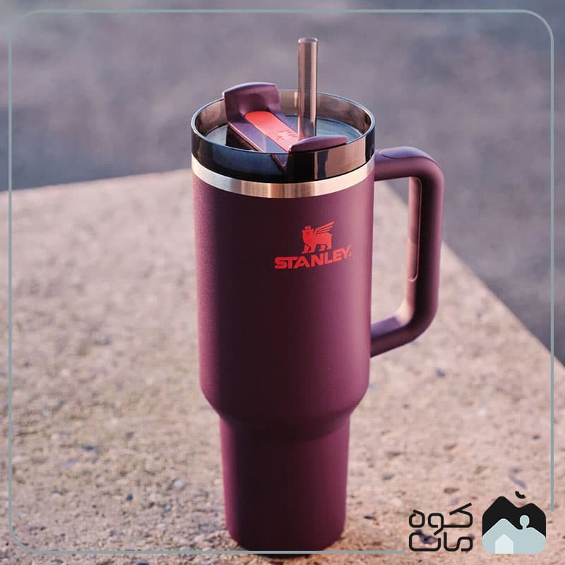 ماگ دسته دار استنلی مدل Quencher Tumbler H2.0 گنجایش 1.2 لیتر — تصویر ۳