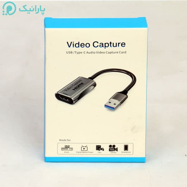 کارت کپچر اکسترنال HDMI سیم دار طرح دی نت — تصویر ۲