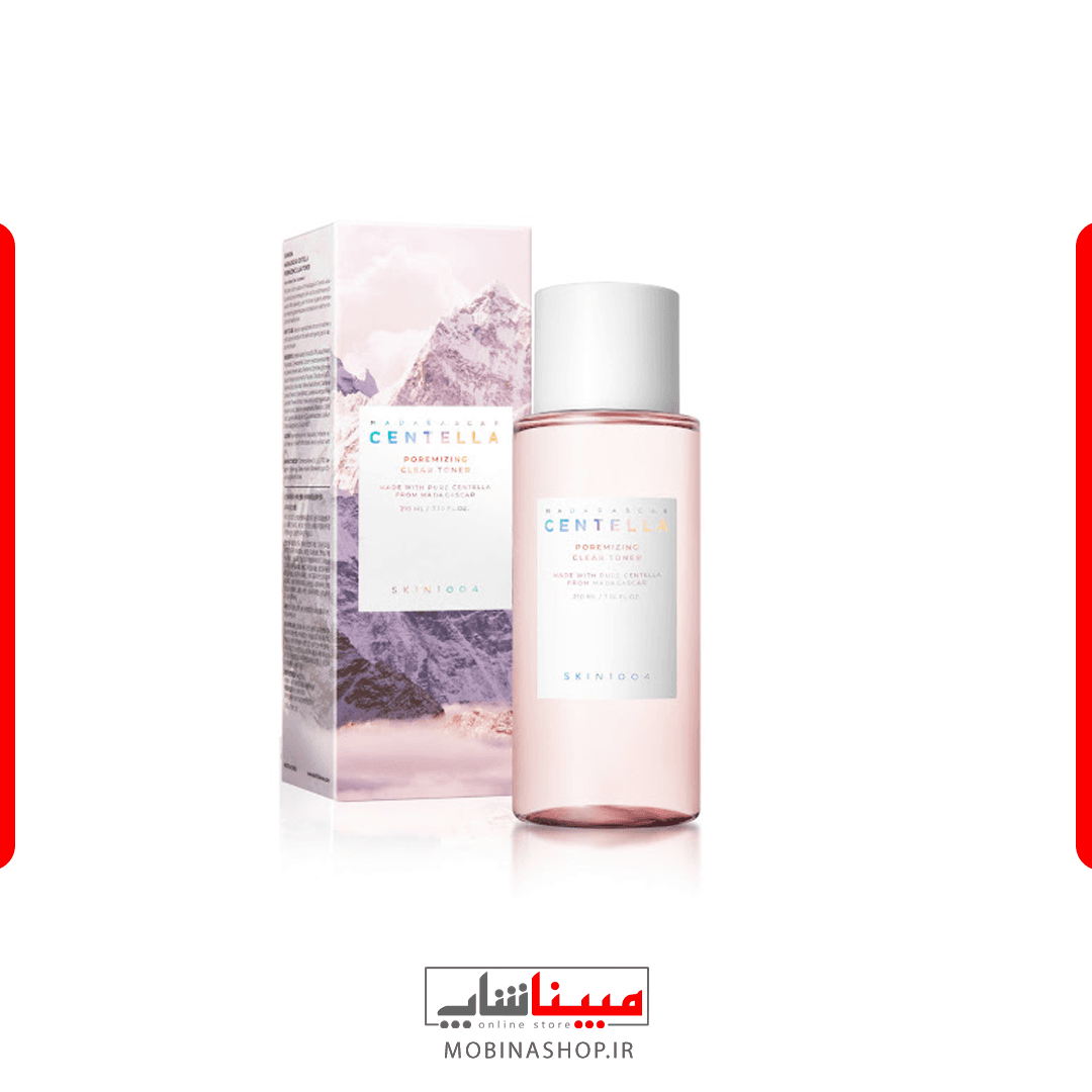 تونر پاک کننده منافذ سنتلا اسکین 1004 مدل Poremizing Clear Toner