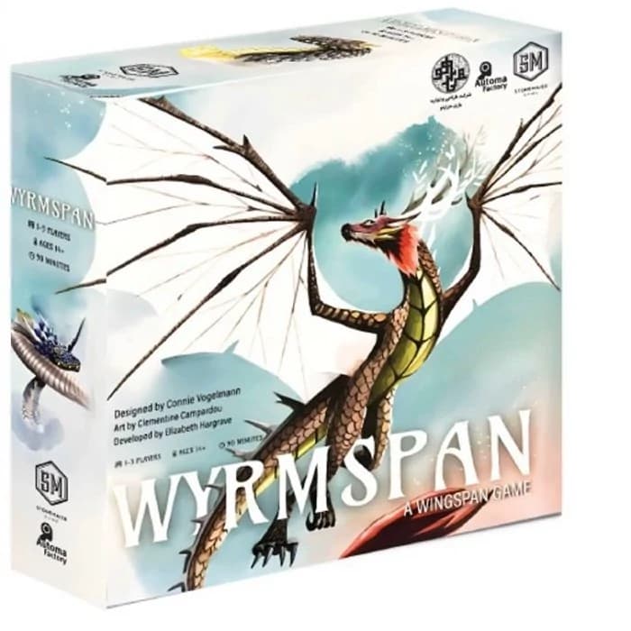 بازی فکری ویرمسپن هزارتو Wyrmspan — تصویر ۳