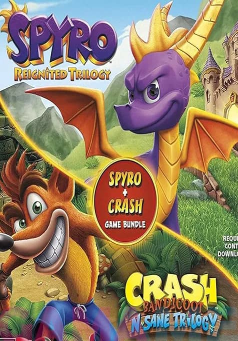 اکانت قانونی Crash + Spyro Triple Play Bundle — تصویر ۲