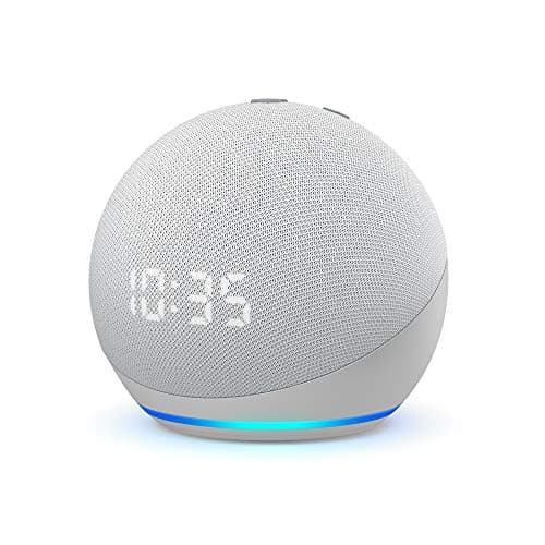 دستیار صوتی الکسا آمازون مدل ECHO DOT 5th Gen + CLOCK — تصویر ۳