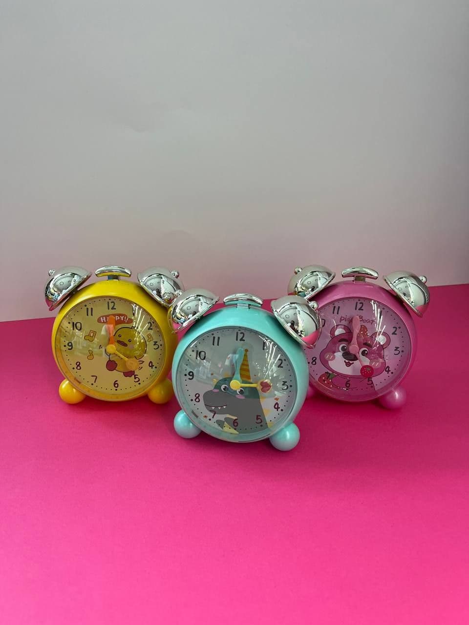 ساعت رومیزی دیزنی زنگدار کودکانه طرح کارتونی (Disney Alarm Clock) — تصویر ۲