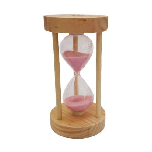 ساعت شنی چوبی ۱۰ دقیقهای | Sand Timer Wooden 10‑Minute