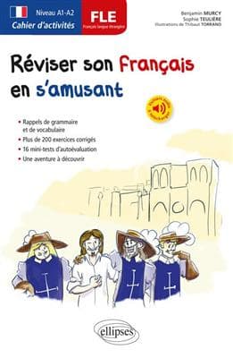 کتاب Réviser son français langue étrangère en s’amusant. A1-A2 + MP3 — تصویر ۲