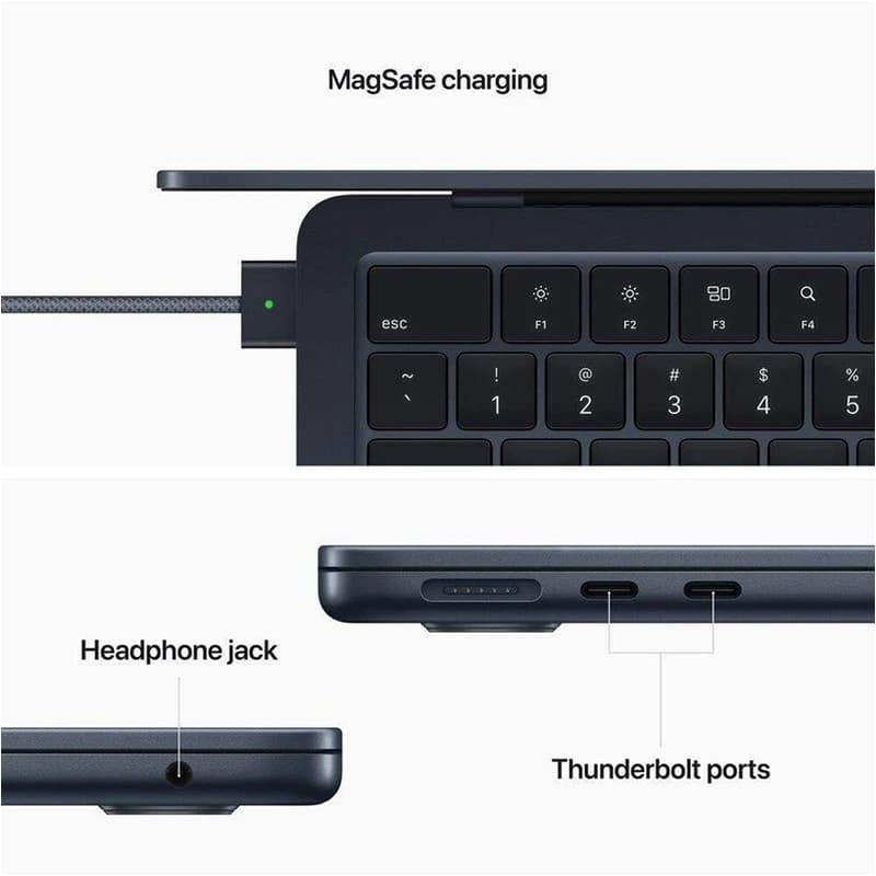 لپ تاپ 15.3 اینچی اپل مدل MacBook Air MC7 2025 M4-16GB Ram-256GB SSD — تصویر ۷