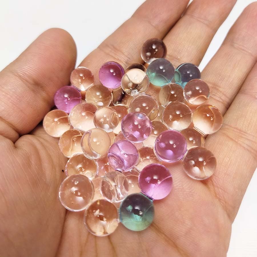 خاک ژله ای تیله ای بی رنگ (شفاف) بسته 5 گرمی — تصویر ۲