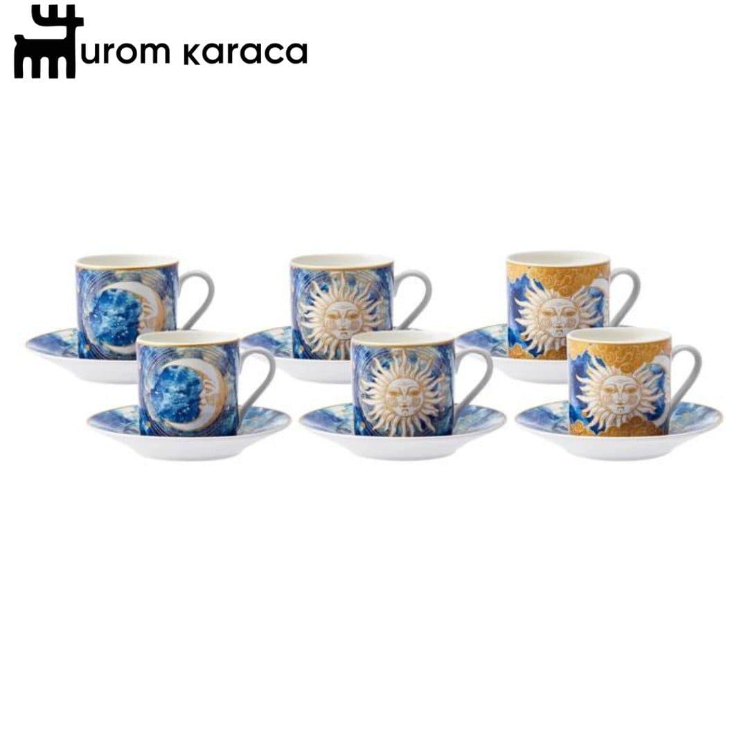 سرویس قهوه خوری 12 پارچه کاراجا Astroloji — تصویر ۳
