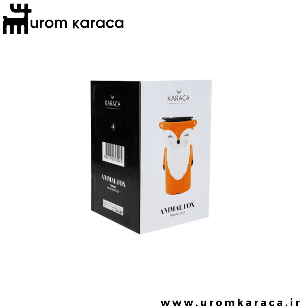 ماگ کاراجا Animal Fox Travel طرح روباه — تصویر ۲
