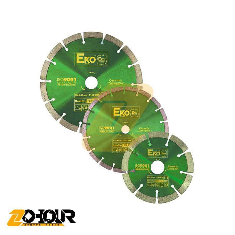 صفحه گرانیت بر اکو 180 میلیمتری مدل EKO egd-180 — تصویر ۲