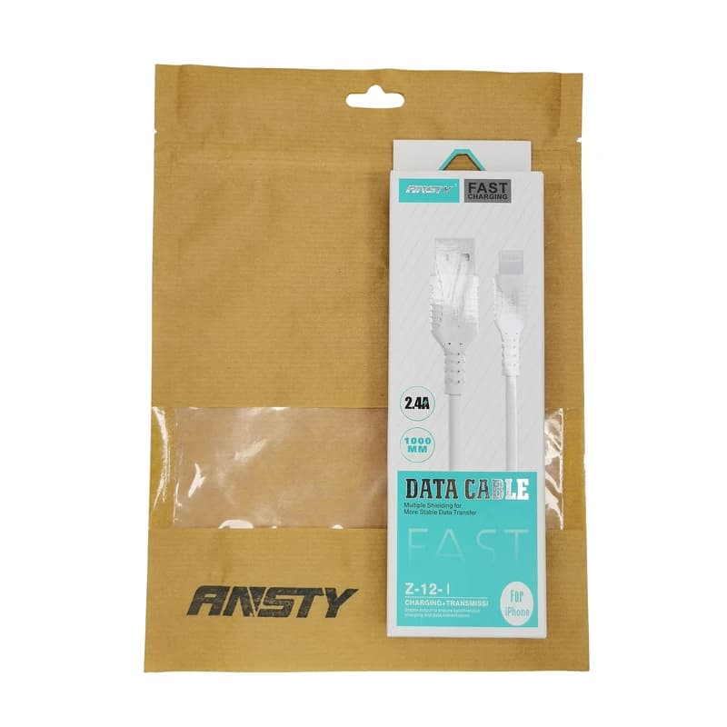 کابل شارژ ایفون ANSTY مدلZ-12-I – (گارانتی 6 ماهه) — تصویر ۲