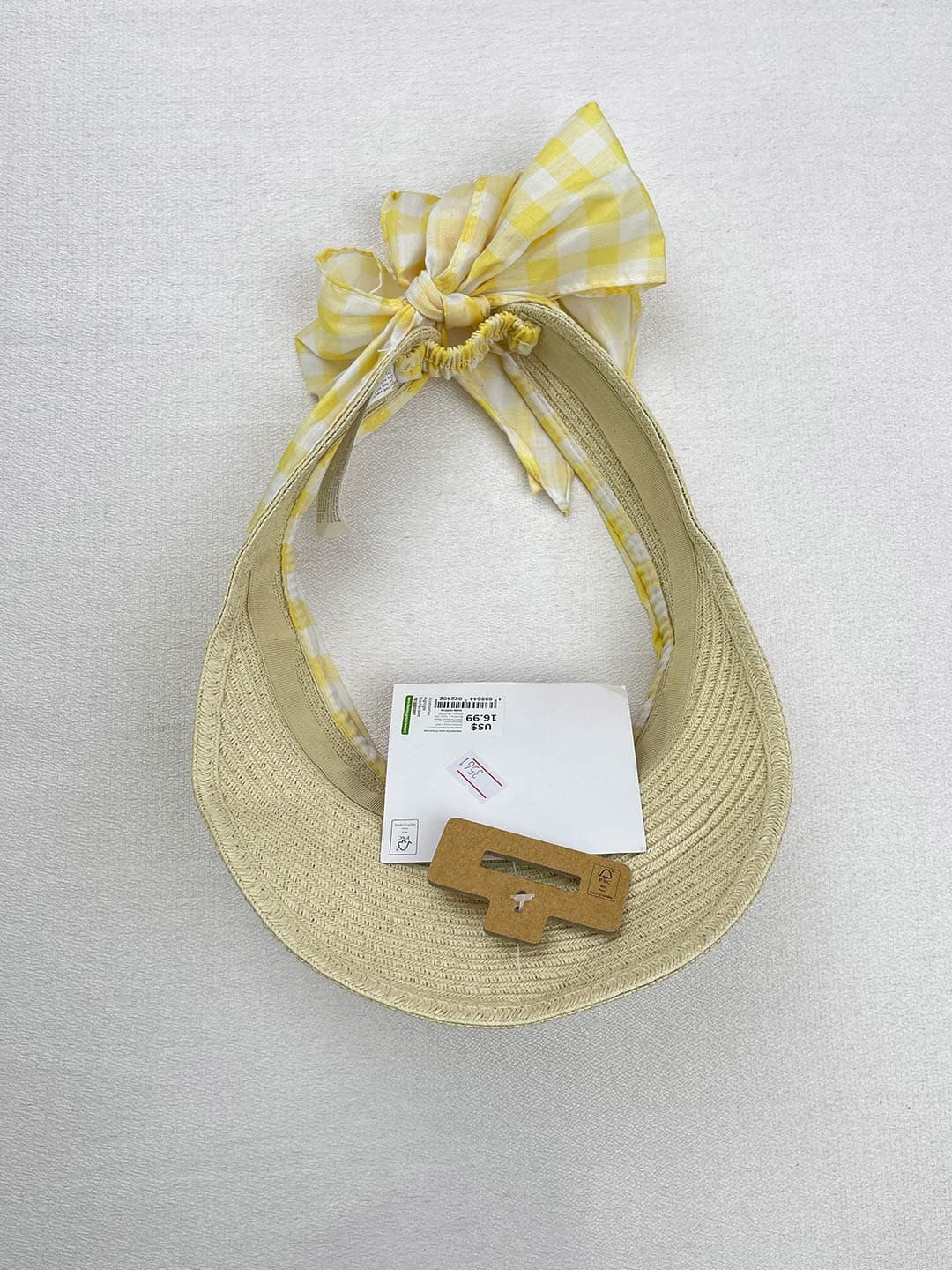 کلاه آفتابگیر حصیری زنانه برند آی ام کد A3561 — تصویر ۵
