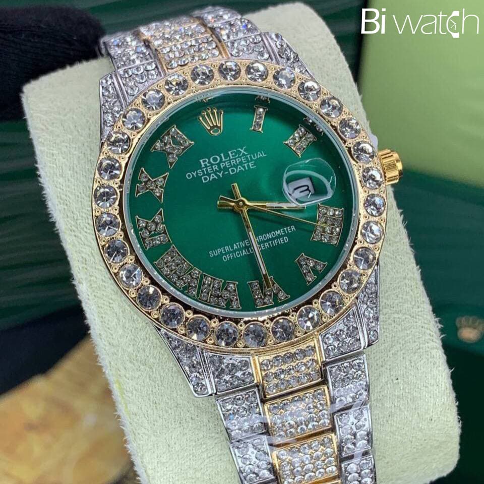 ساعت مچی فول نگین رولکس Rolex Full Diamonds 6438R — تصویر ۲