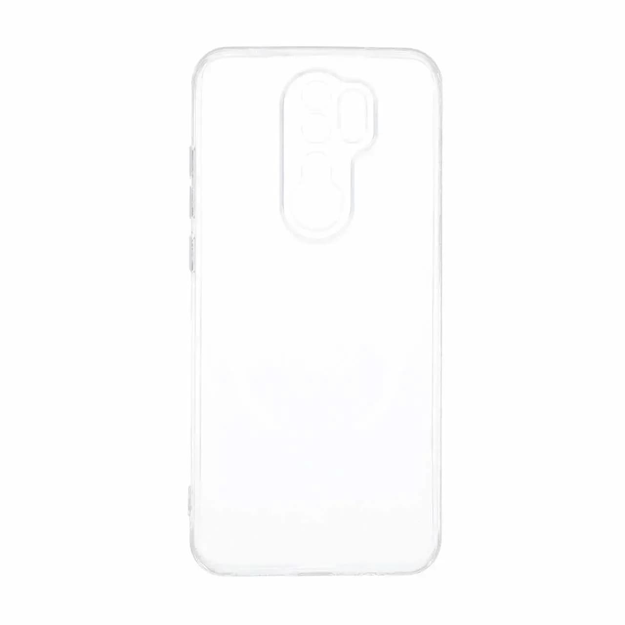 قاب ژله ای شفاف مستطیلی طرح مگ سیف محافظ لنزدار Xiaomi Redmi Note 8 Pro — تصویر ۲