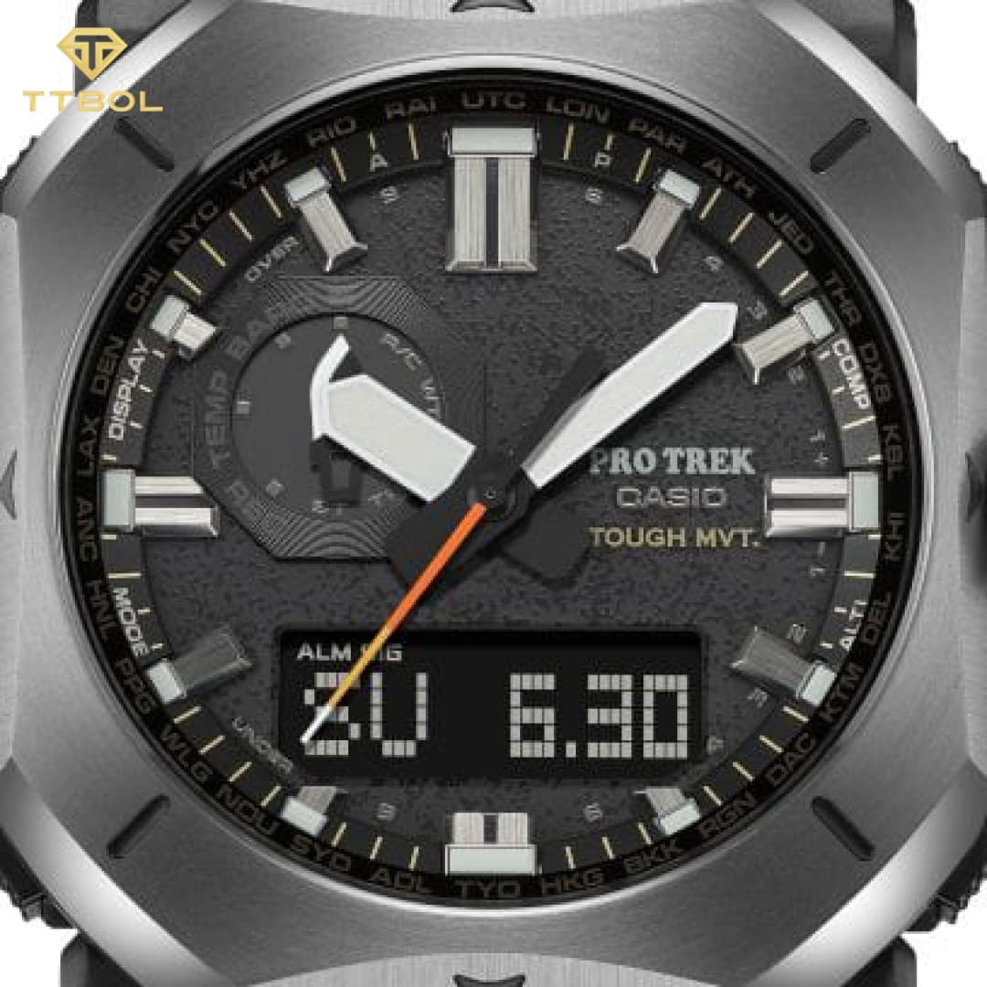 ساعت مچی مردانه کاسیو پرو ترک CASIO PRO TREK PRW-6900Y-1DR — تصویر ۵
