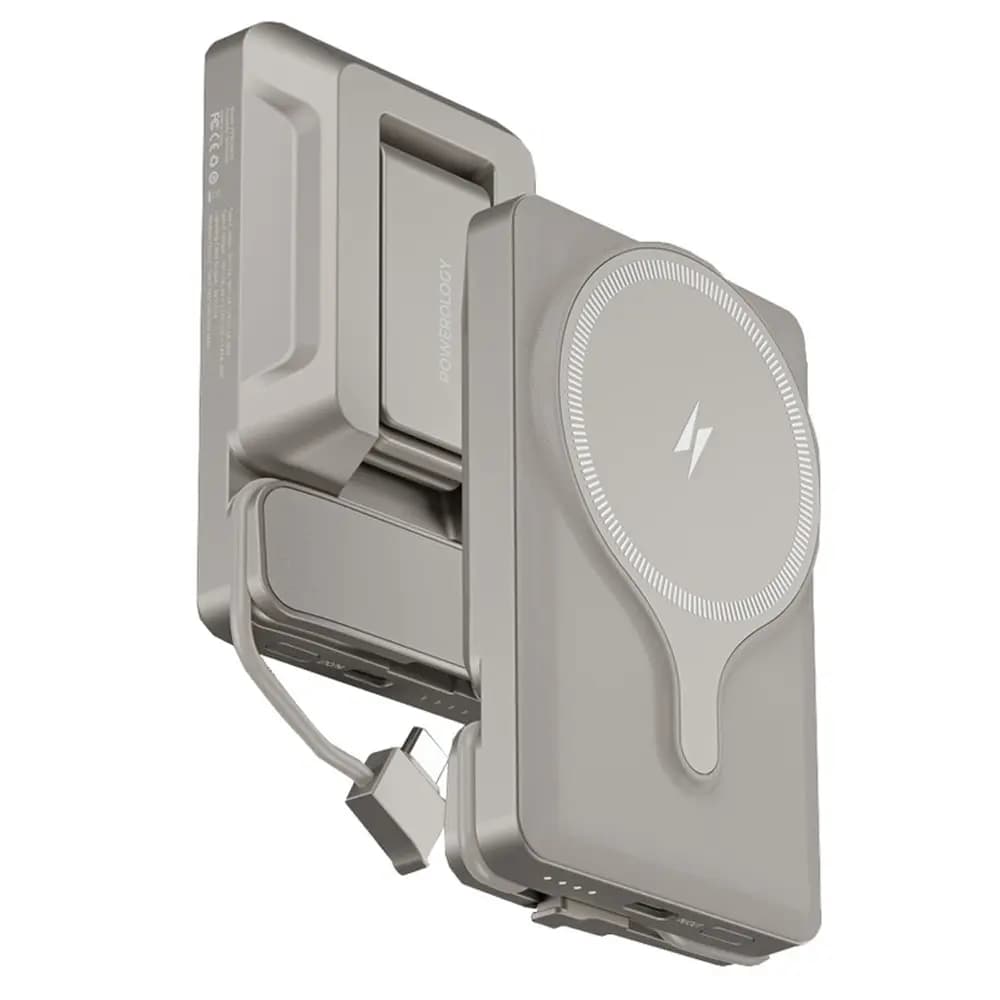 پاوربانک مگسیف پاورولوژی POWEROLOGY AIR-VENT PPBCHA32 با ظرفیت 5000 میلی آمپر — تصویر ۲
