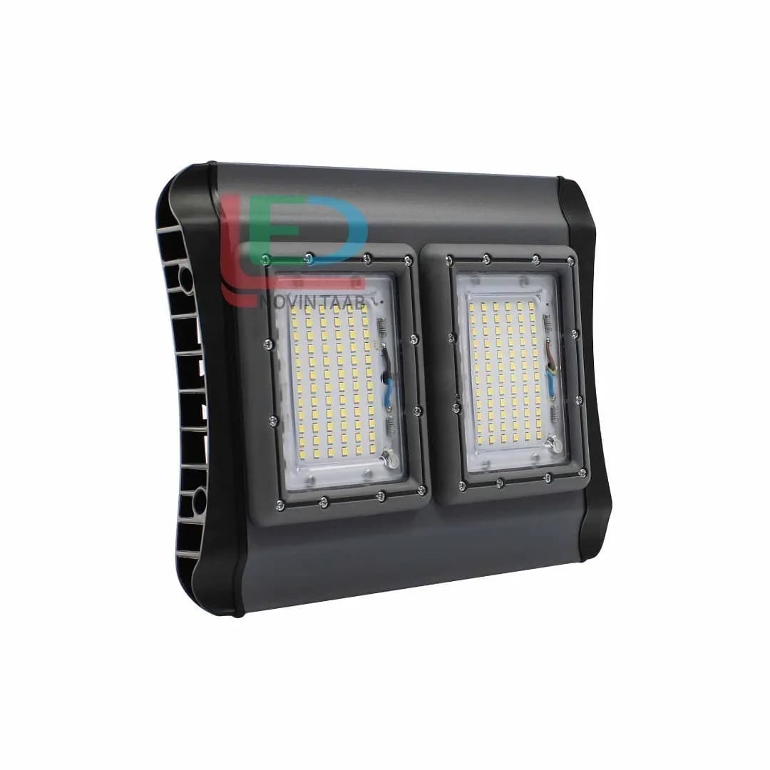پروژکتور خیابانی 100 وات مهتابی مدل A++DRV | نور قوی، IP65، مناسب