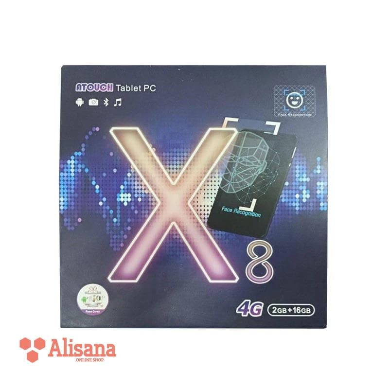 تبلت ای تاچ مدل X8 4G رم 2 حافظه 16 گیگابایت — تصویر ۳