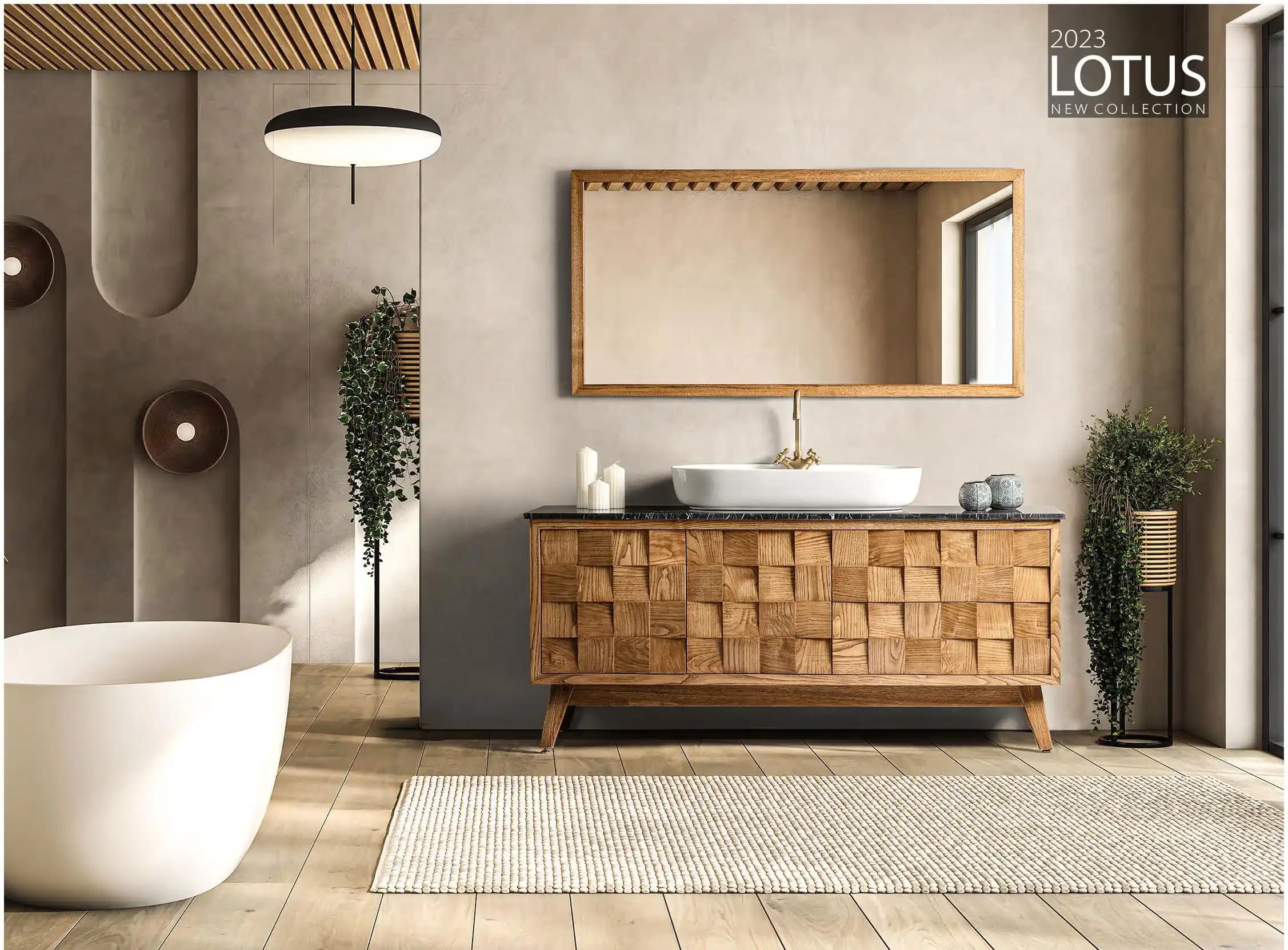 کابینت و روشویی طرح چوب فونیکس PHOENIX ابعاد 50 * 170 سانتیمتر — تصویر ۴