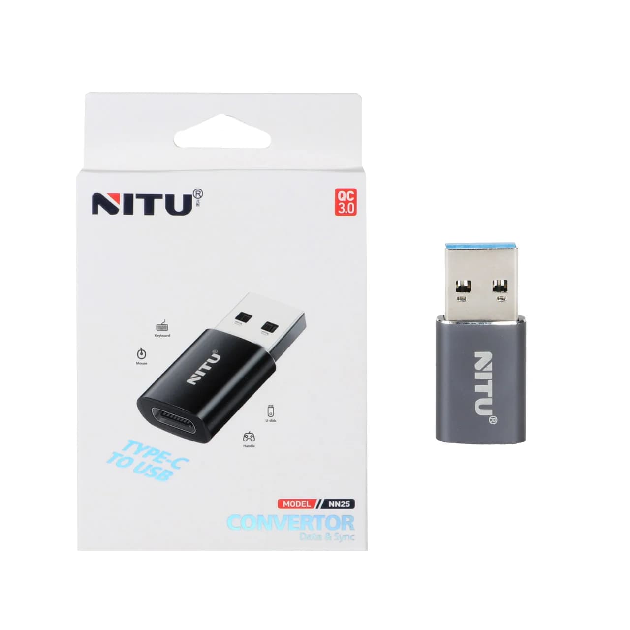 تبدیل NITU Type-C TO USB مدل NN25 — تصویر ۳