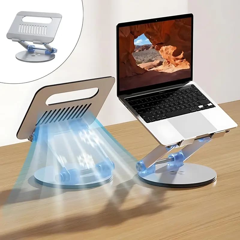 هولدر تبلت و لپتاپ یسیدو YESIDO LP06 با چرخش 360 درجه — تصویر ۳
