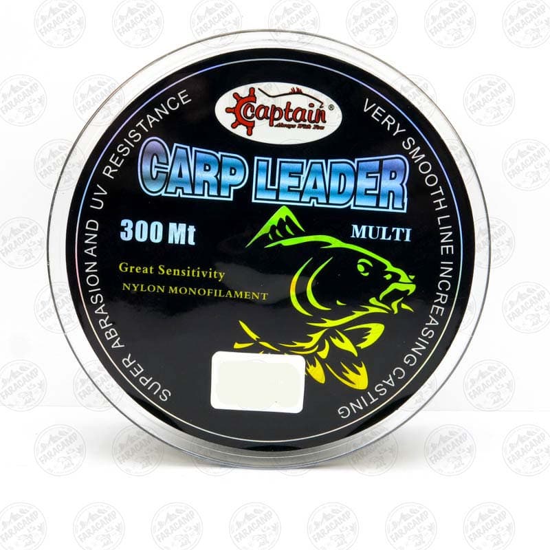 نخ ماهیگیری کارپ لیدر کاپیتان مولتی کالر سایز۰.۳۳ ،۳۰۰ متر Captain CARP LEADER — تصویر ۳