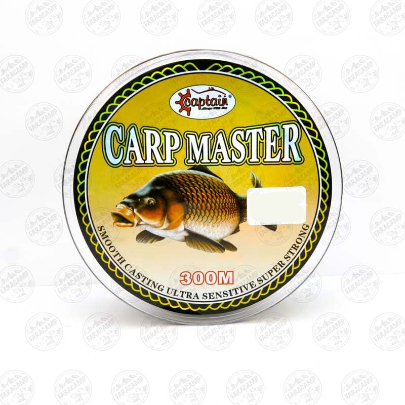 نخ ماهیگیری کارپ مستر کاپیتان قهوه ای سایز۰.۴۵ ،۳۰۰ متر Captain CARP MASTER — تصویر ۲